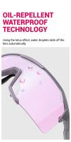 Kapvoe-gafas de sol para hombre y mujer, lentes deportivas para ciclismo de montaña, para acampar al aire libre, senderismo, montar en bicicleta, UV400 - details 3