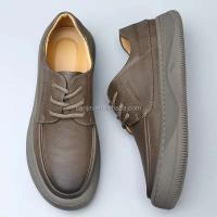Nuevos zapatos Oxford informales de piel de vaca de alta gama para hombre, diseño italiano de moda, calzado deportivo para barco, duraderos y de alta gama, novedad de 2025 - details 7