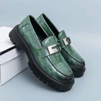 Zapatos de vestir Oxford de boda cómodos de cuero Blok, villa de verano sólida cerrada antideslizante para hombre - details 1