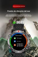 Reloj mujer inteligente exterior deporte Bluetooth llamada Voz Captura de video en HD ritmo cardíaco presión arterial hombre Reloj - details 5