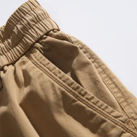Pantalones Cargo de Hiking para Hombres CHAIFENKO Comodidad Casual con Cordón Tela de Algodón - details 14