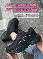 Zapatos de Trabajo de Seguridad de Verano para Mujer Botas de Punta de Acero Indestructible - details 27