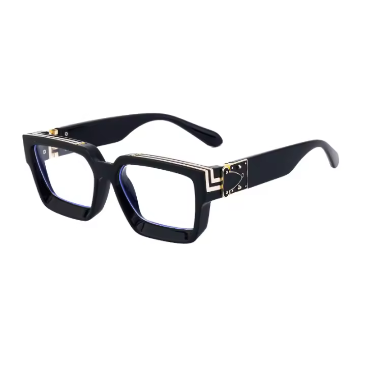 Gafas de sol Moda para hombre Gafas de sol con montura cuadrada de tendencia Gafas de moda para mujer - 1