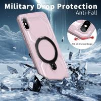 Funda de Silicona para iPhone XS Max A Prueba de Golpes, Soporte de Anillo de Coche Magnético - details 2