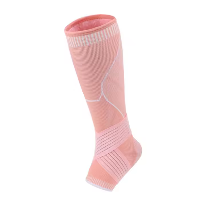 Calcetines tobilleros antideslizantes para pantorrilla, protección de compresión para pantorrilla, transpiración, compresión de pierna, elásticos y transpirables - 1
