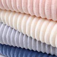 Toalla de baño multiusos con patrón de rayas de lana Coral, toalla de playa absorbente de secado rápido, toalla suave para piscina respetuosa con la piel para adultos - details 2