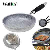 Sartén de Pizza Walfos de 20/24/26/28cm Antiadherente Fritola Egg Pancake Ideal para Cocina de Inducción y Gas Limpieza Fácil Material de Piedra Maifan - details 0