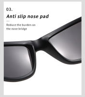 Gafas de Sol Polarizadas, Protección UV400, Montura Ligera y Flexible, Diseño Moderno Unisex para Conducir, Pescar - details 8