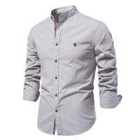 Camisas de Negocios para Hombres Primavera-Verano Moda Japonesa Casual de Algodón y Lino - details 13