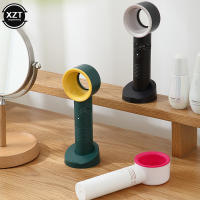 Ventilador de refrigeración portátil sin aspas, Enfriador de aire sin hojas, recargable por USB, 3 niveles de velocidad, para verano - details 1