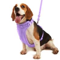 Arnés tipo chaleco para perro de Color caramelo, arnés reflectante transpirable para Chihuahua, correa de pecho para perro antirotura de PVC, para caminar al aire libre - details 3