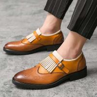 Zapatos de vestir para hombre, diseño italiano de moda de Cow Ford, zapatos de cuero nuevos 2022 - details 5