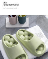 Nuevo hogar antideslizante zapatillas de las mujeres de verano casa interior cómodo fondo grueso hueco baño fresco zapatillas - details 16