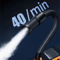 Inflador de neumáticos inalámbrico de 120W bomba de compresor de aire portátil recargable por USB Inflador de neumáticos de coche portátil para bolas de bicicleta y motocicleta - details 9