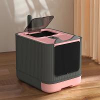 Caja de Arena para Gatos de Gran Capacidad Diseño Cerrado Desodorizado - details 6