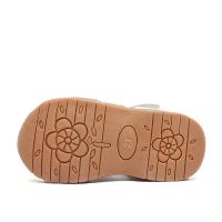 Sandalias planas de piel auténtica con punta cerrada para niños y niñas, zapatos de verano, suaves - details 10