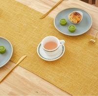 Bonenjoy, 1 pieza, camino de mesa de lino y algodón, Color sólido, decoración para mesa de comedor, banquete, mantel para el hogar, 30x16 0/30x18 0/30x21 0/30x240cm - details 26