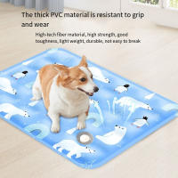 Alfombrilla refrescante para mascotas, Gel de hielo, portátil, cama fría para perros, duradera, autoagregada, cojín de hielo para mascotas, Animal - details 4