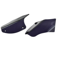 Deflector de aire reflectante ABS para motocicleta, protectores de sillín, Deflector de calor de aire para Harley Softail Fatboy FLSTF Deluxe FLSTN Slim FLS - details 7