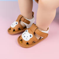 Sandalias antideslizantes para recién nacido, zapatos informales con estampado de animales, suaves, a la moda, para el primer día, Verano - details 13