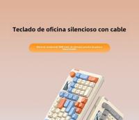 Langtu L98 Teclado Inalámbrico de Alta Valor RGB Modo Competitivo de Juegos - details 0