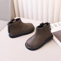 Botas cortas antideslizantes para niñas, zapatos informales versátiles y elegantes, de fondo suave, estilo coreano, otoño e invierno, 2024 - details 6