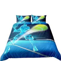 Juego de Funda Nórdica para Pelota de Tenis Juego de Cama Deportiva para Niños, Adolescentes y Adultos Tamaño Doble Funda de Edredón - details 0