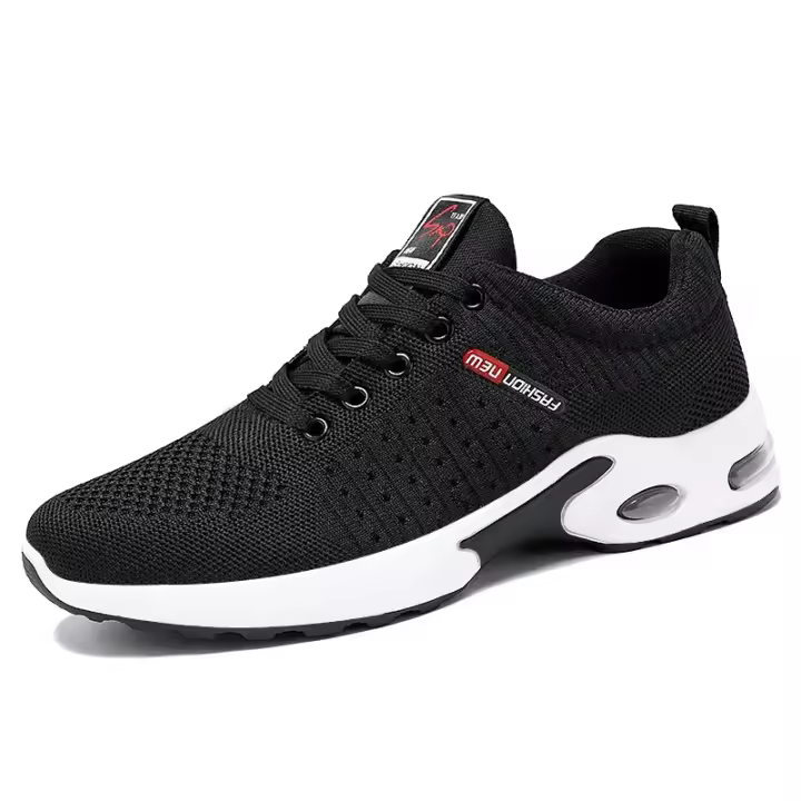 Zapatillas de correr profesionales para hombre, zapatillas ligeras de malla de diseñador con cordones, calzado de tenis para deportes al aire libre - 1