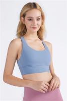 Top de Yoga Transpirable ZHUMU GYM Top de Deportiva de Verano con Espalda Cruzada para Mujeres - details 22