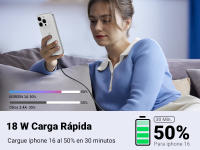 Cable USB A a C de Carga Rápida UGREEN Tipo de Trenza de Nylon para Samsung Galaxy, iPhone, OPPO Reno, Xiaomi 15 Pro, Redmi K80 Pro, Huawei Mate Accesorios de Electrónica - details 6