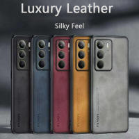 Funda de cuero retro para teléfono de negocios OPPO Realme C75, cubierta protectora a prueba de golpes para prevención de caídas - details 0