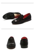 Mochaxin-zapatos de conducción de cuero italiano para hombre, calzado informal, clásico, hecho a mano, de alta calidad, antideslizantes, color negro, novedad de 2022 - details 8