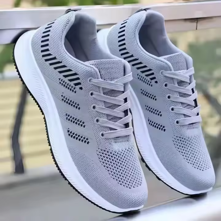 Zapatillas de Moda Ligeras para Caminar y Correr Unisex, Transpirables, Zapatillas Deportivas de Tenis - 1