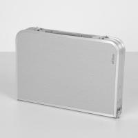 Mesa plegable AKTIVE con cubierta de malla extraíble, tablero antideslizante y asa de transporte con cierre para camping - details 1