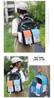 Mochila versátil de colores para gato, bolsa para perro, turismo en casa, portador de mascotas, nuevo - details 6