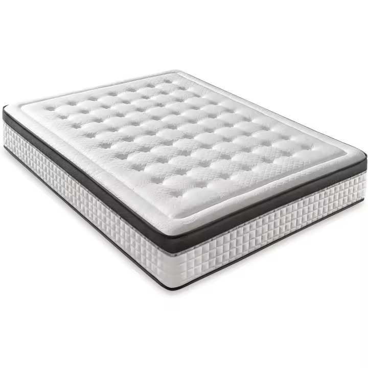 Colchón Viscoelástico Dual Colchón Colchón Premium Caras Diferenciadas Comodidad Mediana - 1