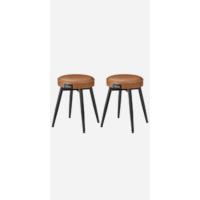 Mesa de Comedor de Estilo Rústico Marrón-Negro 70 x 110 x 77 cm Ideal para 4 Personas - details 15