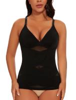 MISSMOLY, sujetador incorporado para mujer, camisola moldeadora, Control de barriga, moldeador de cuerpo, ropa interior adelgazante, corsé de compresión, corpiño, camisetas sin mangas - details 17