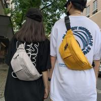 Bolso de pecho de nailon de Color sólido, bolso cruzado multifuncional de gran capacidad para teléfono, bolso cruzado, riñonera de estilo coreano para correr - details 5