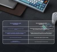 LT75 Teclado mecánico para juegos de tres modos de alta calidad teclado inalámbrico Bluetooth intercambiable en caliente personalizado - details 27