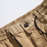 Pantalones Cargo de Hiking para Hombres CHAIFENKO Comodidad Casual con Cordón Tela de Algodón - details 13