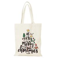 Bolso de mano para mujer, bolso de compras con dibujos animados para mujer, regalos de Navidad, bolso de mano de lona, ​​bolsos de tela de moda, bolso de mano ecológico para compras en la playa para mujer - details 8