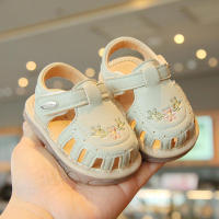 Sandalias de verano para niñas, con puntera abierta, transpirables, de suela suave, estilo princesa. - details 3