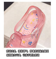 Nuevos zapatos de gelatina romana para niños, zapatos con agujero en la cabeza, zapatos de playa para vadear para niñas - details 11