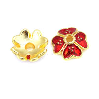 Tapetes de Flores de Brasso Dorado 18K 30PCS Accesorios de Joyería DIY de Alta Calidad - details 75