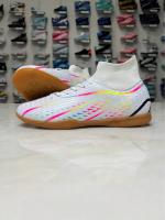 Nuevos zapatos casuales tejidos con mosca, cómodos y transpirables, zapatos de fútbol para parejas de moda de malla - details 2