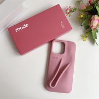 Funda de Silicona Suave para Teléfono Rhode DIY Labial Cubierta de Soporte para iPhone con Estilo de Otoño - details 0