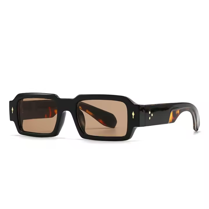 Gafas de Sol Retro para Hombres Tendencia Vintage Certificado CE Deportes y Moda - 1