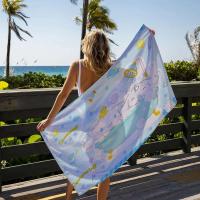Cinnamorolls-accesorios de baño de playa grandes, toalla deportiva para gimnasio, toallas de microfibra de secado rápido para viaje, Sauna corporal - details 8