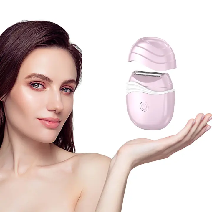 Afeitadora eléctrica portátil para mujer, eliminador de vello de piel de mano, afeitado de partes privadas - 1